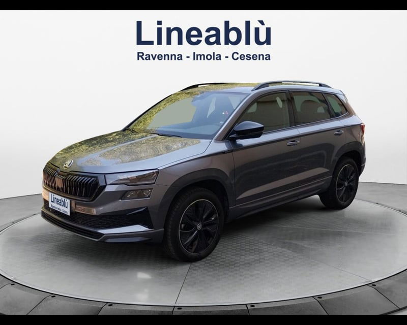 Skoda Karoq 2.0 TDI SCR 4x4 DSG SportLine del 2024 usata a Cesena