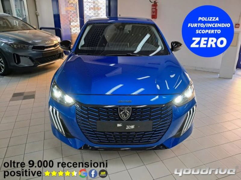 Peugeot 208 PureTech 100 Stop&Start EAT8 5 porte Allure Navi Pack del 2024 usata a Nola