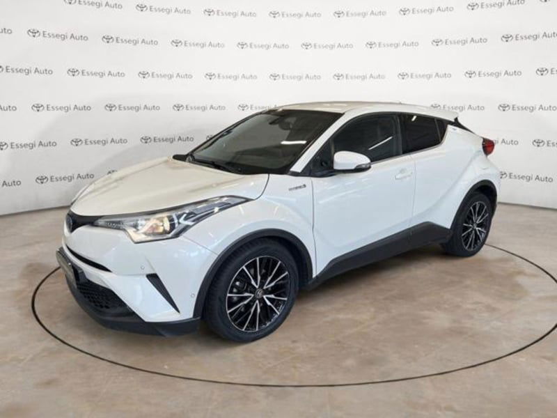 Toyota Toyota C-HR 1.8 Hybrid E-CVT Lounge del 2017 usata a Albano Vercellese