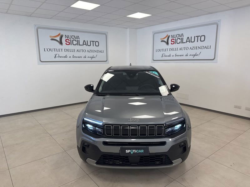 Jeep Avenger 1.2 turbo Summit fwd 100cv del 2024 usata a Carini