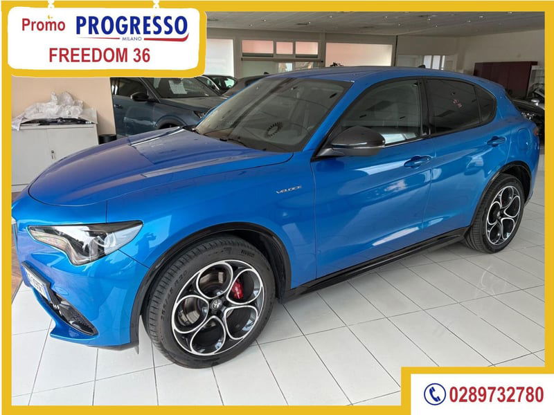 Alfa Romeo Stelvio Stelvio 2.2 Turbodiesel 210 CV AT8 Q4 Veloce del 2024 usata a Sesto San Giovanni