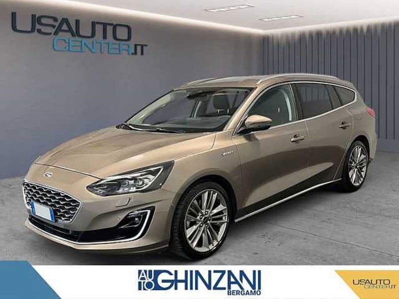 Ford Focus Station Wagon 1.5 EcoBoost 150 CV automatico SW Vignale Co-Pilot del 2019 usata a Bergamo