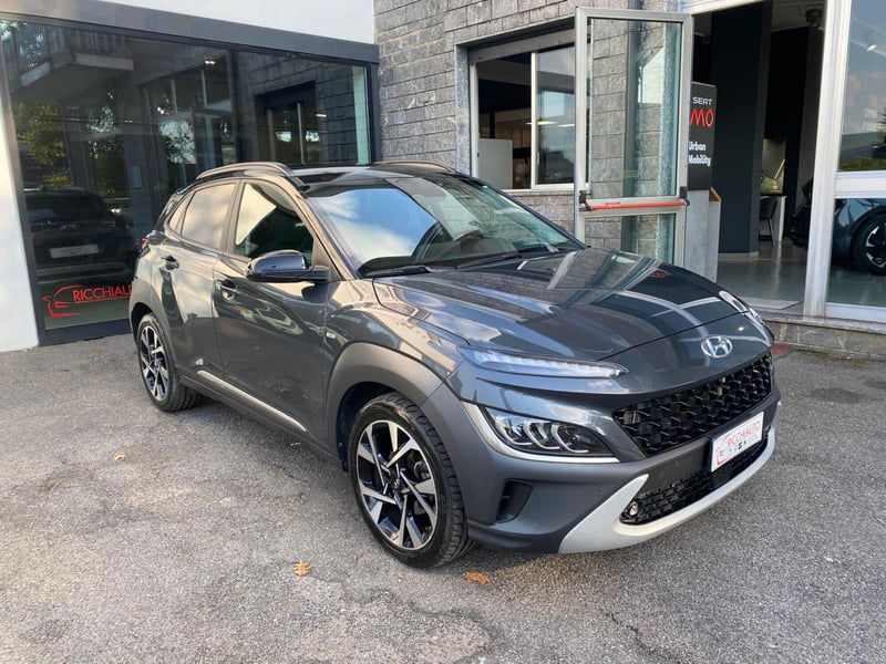 Hyundai Kona 1.0 T-GDI Hybrid 48V iMT XLine del 2021 usata a Barlassina