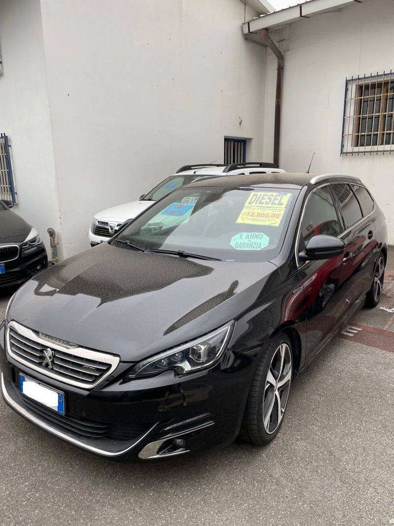 Peugeot 308 SW BlueHDi 120 S&S EAT6 GT Line del 2017 usata a Altopascio