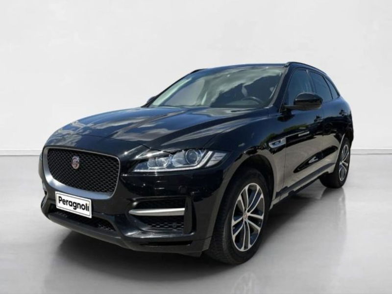 Jaguar F-Pace 2.0 D 240 CV AWD aut. R-Sport del 2019 usata a Monteriggioni