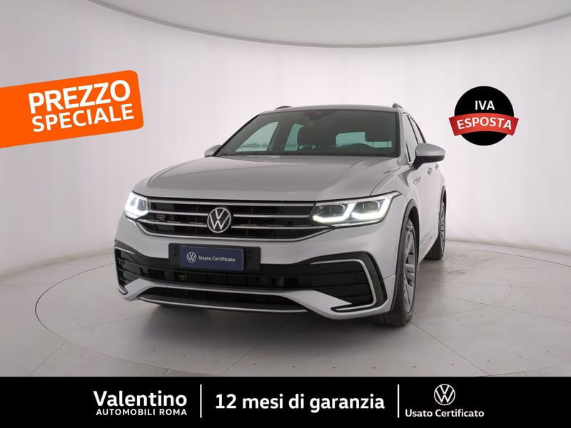 Volkswagen Tiguan 2.0 TDI 150 CV SCR DSG 4MOTION R-Line del 2022 usata a Roma