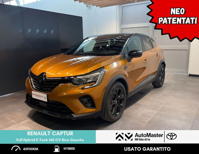 Renault Captur Full Hybrid E-Tech 145 CV Rive Gauche del 2022 usata a Ferrara