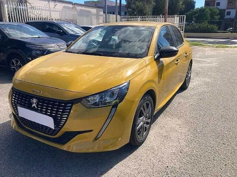Peugeot 208 PureTech 75 Stop&Start 5 porte Active del 2022 usata a Messina