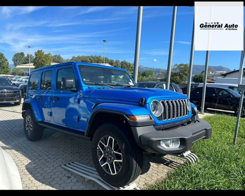 Jeep Wrangler Unlimited 2.0 PHEV ATX 4xe Sahara nuova a Massarosa Jeep Wrangler Unlimited 2.0 PHEV ATX 4xe Sahara nuova a Massarosa