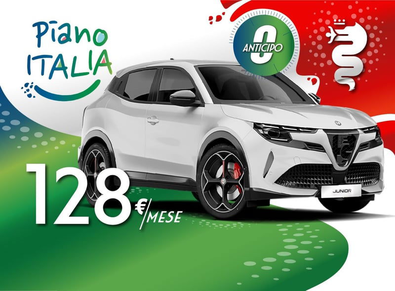 Alfa Romeo Junior elettrica Speciale 156cv nuova a Triggiano