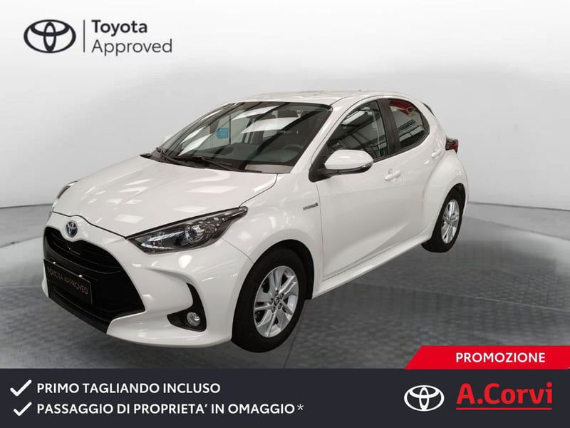 Toyota Yaris 1.5 Hybrid 5 porte Energy del 2021 usata a Genzano di Roma