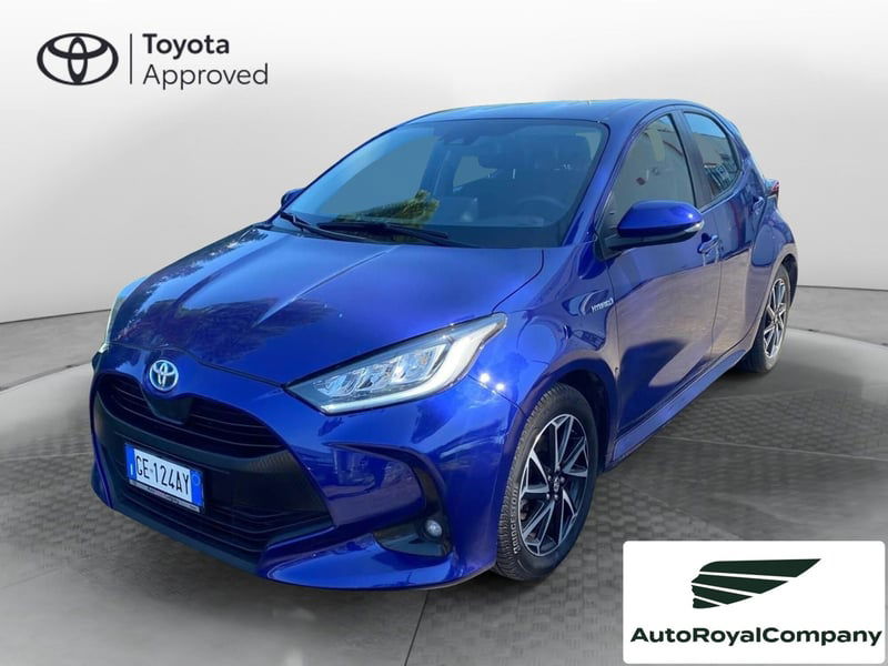 Toyota Yaris 1.5 Hybrid 5 porte Trend del 2021 usata a Roma