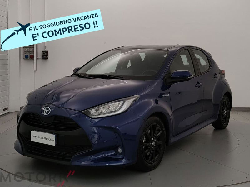 Toyota Yaris 1.5 Hybrid 5 porte Energy del 2021 usata a Busto Arsizio