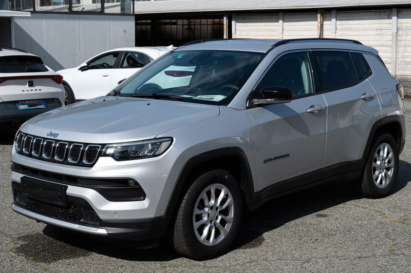 Jeep Compass 1.3 T4 190CV PHEV AT6 4xe Limited del 2021 usata a Cirie'