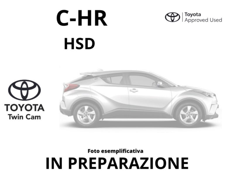 Toyota Toyota C-HR 1.8 Hybrid E-CVT Trend del 2018 usata a Latina