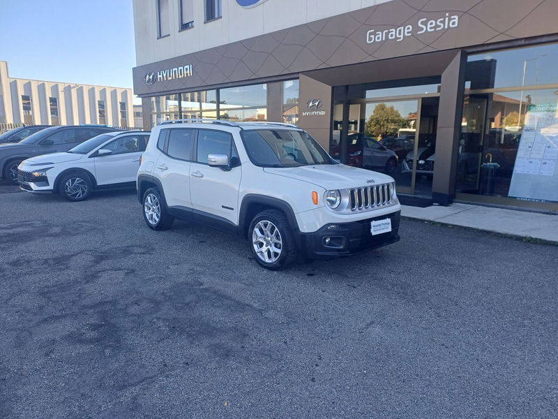 Jeep Renegade 1.6 Mjt 120 CV Limited del 2018 usata a Casale Monferrato