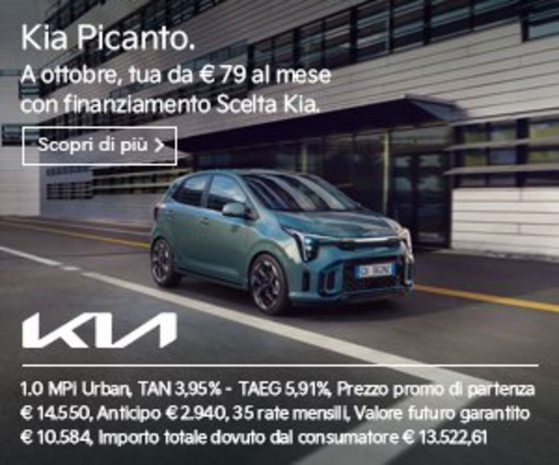 Kia Picanto 1.0 gdi Urban nuova a Casamarciano