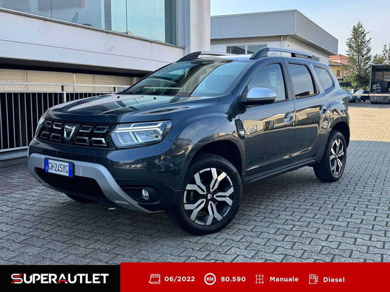 Dacia Duster 1.5 Blue dCi 8V 115 CV 4x2 Prestige Up del 2022 usata a Vigevano