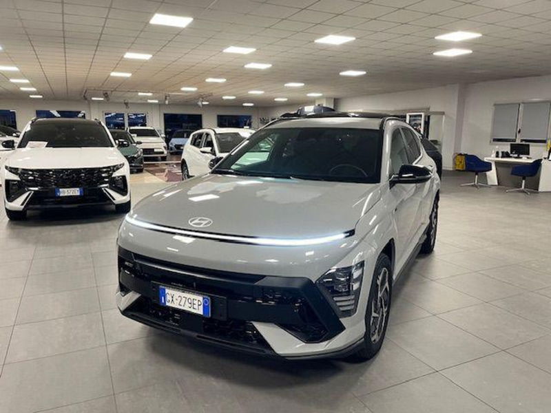 Hyundai Kona 1.6 gdi hev NLine Tech Pack 2wd 138cv dct del 2024 usata a Montecrestese