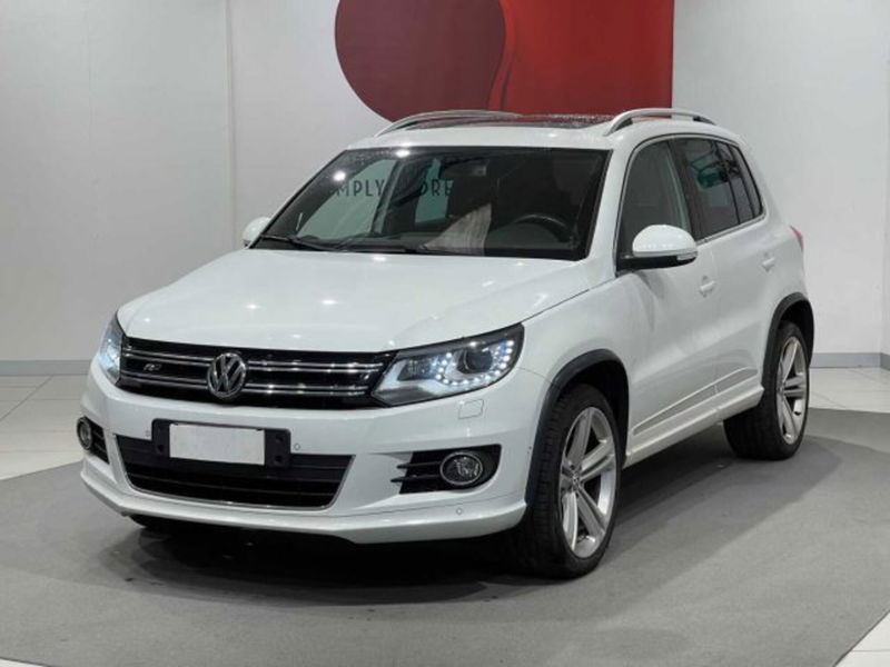 Volkswagen Tiguan 2.0 TDI 177 CV 4MOTION DSG R-Line BlueMotion Tech. del 2014 usata a Montagna in Valtellina