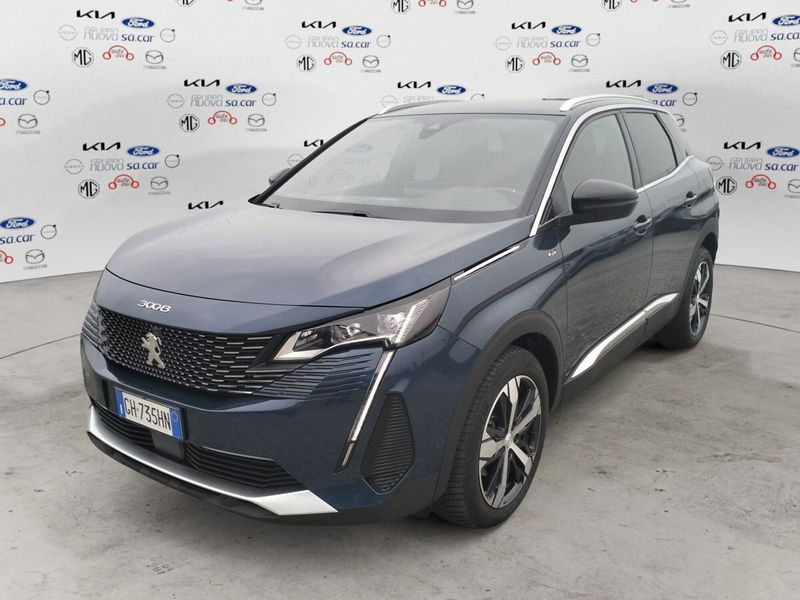 Peugeot 3008 PureTech Turbo 130 S&S EAT8 GT del 2022 usata a Novara
