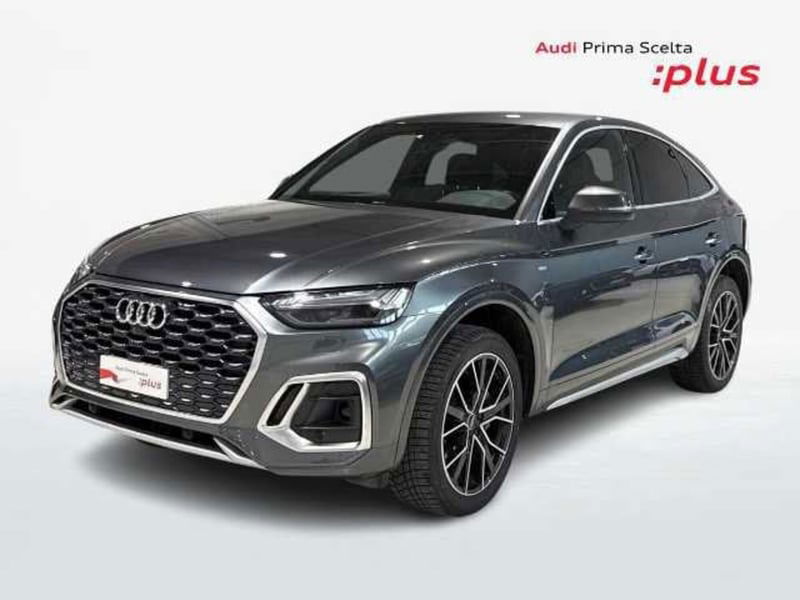 Audi Q5 Sportback 40 2.0 tdi mhev 12V S line Plus quattro s-tronic del 2021 usata a Pistoia