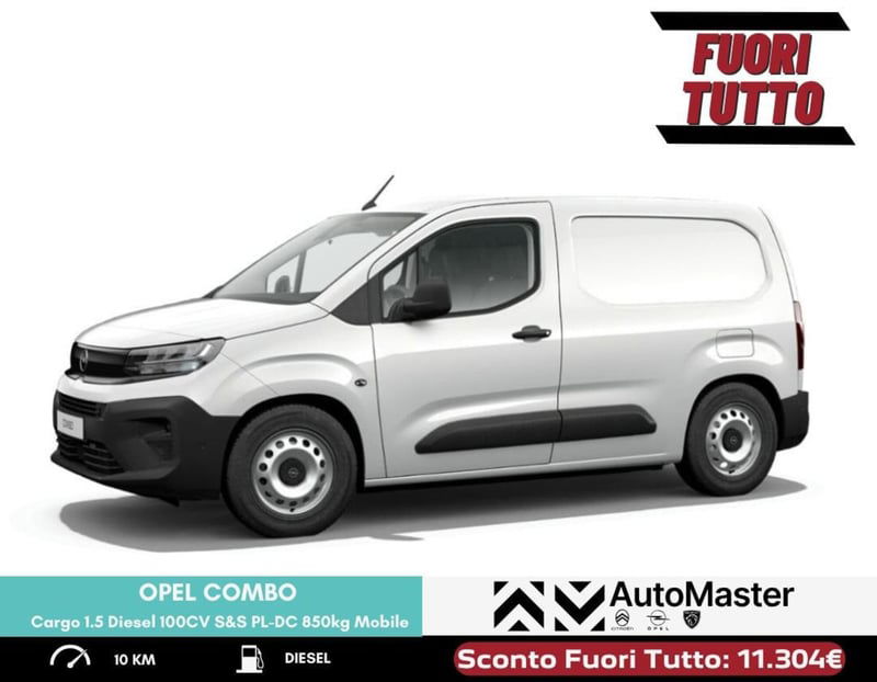 Opel Combo Furgone Cargo 1.5 Diesel 100CV S&S PL-DC 850kg Essentia nuova a Ferrara