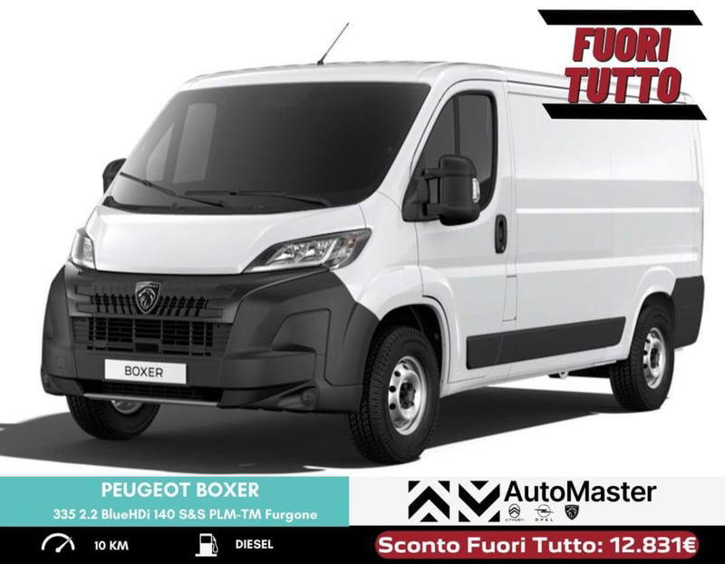 Peugeot Boxer Furgone 335 2.2 BlueHDi 140 S&S PLM-TM Furgone Premium nuova a Ferrara