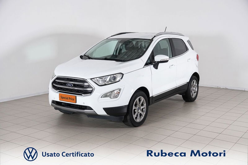 Ford EcoSport 1.0 EcoBoost 125 CV Titanium del 2019 usata a Citta' della Pieve