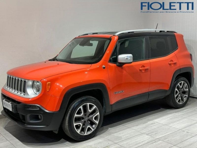 Jeep Renegade 2.0 Mjt 140CV 4WD Active Drive Limited del 2015 usata a Manerbio