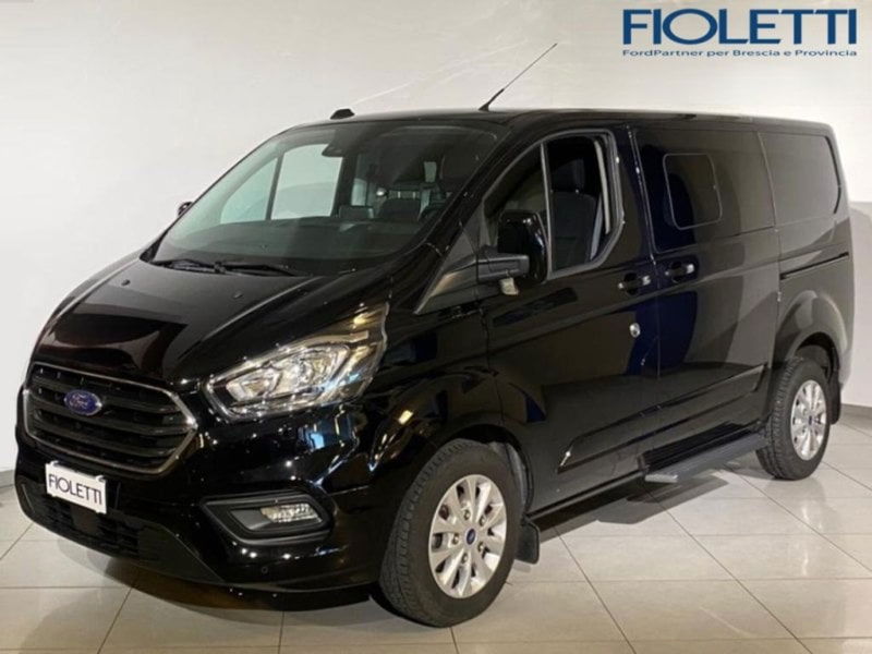 Ford Transit Custom Furgone 300 2.0 EcoBlue Hybrid 130 PC-DC Furg.Titan. del 2022 usata a Brescia Ford Transit Custom Furgone 300 2.0 EcoBlue Hybrid 130 PC-DC Furg.Titan. del 2022 usata a Brescia