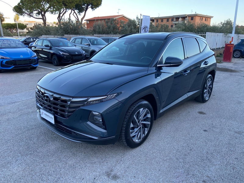 Hyundai Tucson 1.6 t-gdi 48V Xline 2wd dct del 2021 usata a Vasto