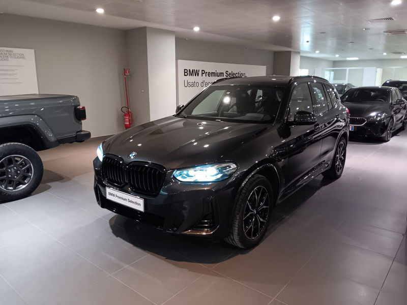 BMW X3 xdrive20d mhev 48V Msport auto del 2021 usata a Asti