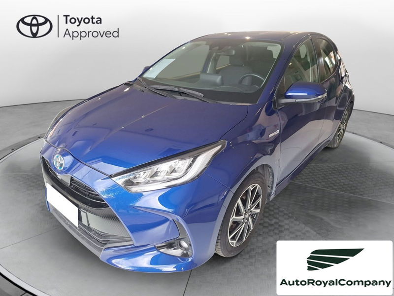 Toyota Yaris 1.5 Hybrid 5 porte Trend del 2021 usata a Roma