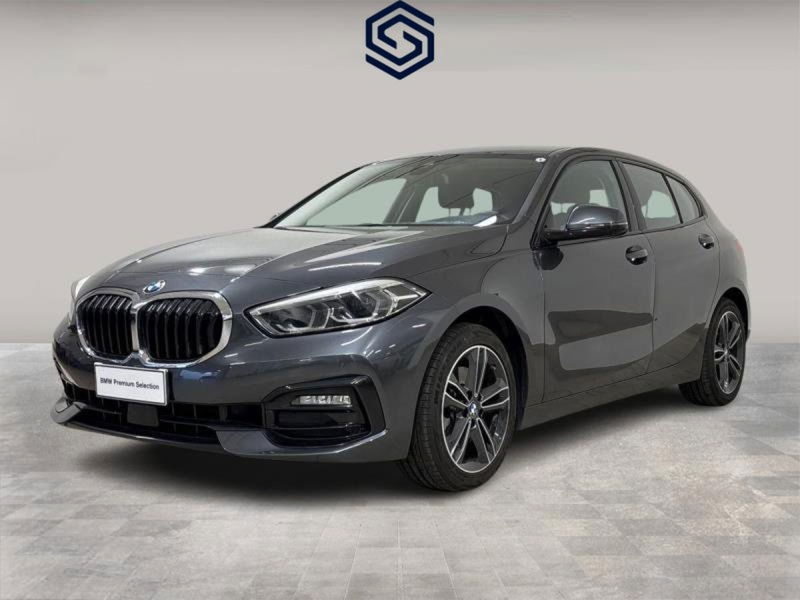 BMW Serie 1 118d Msport auto del 2020 usata a Sassari