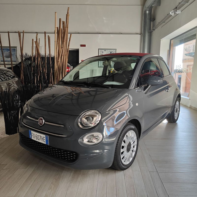 Fiat 500C Cabrio 1.2 Lounge del 2019 usata a Catania