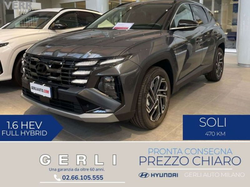 Hyundai Tucson 1.6 hev Xtech 2wd auto del 2024 usata a Milano