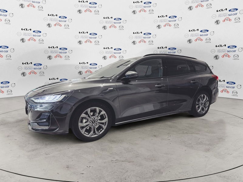 Ford Focus Station Wagon 1.0 EcoBoost Hybrid 125 CV SW ST-Line del 2022 usata a Caresanablot