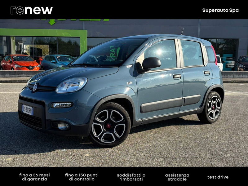 Fiat Panda Cross 1.0 firefly hybrid Cross s&s 70cv 5p.ti del 2022 usata a Albano Vercellese