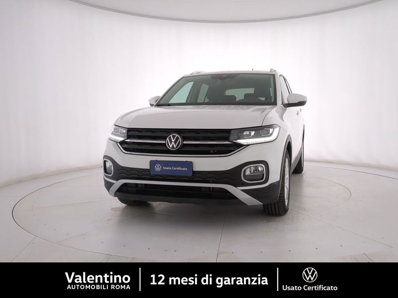 Volkswagen T-Cross 1.0 TSI 110 CV DSG Advanced del 2022 usata a Roma
