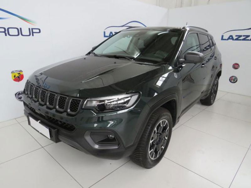 Jeep Compass 1.3 T4 240CV PHEV AT6 4xe Trailhawk del 2021 usata a Lodi
