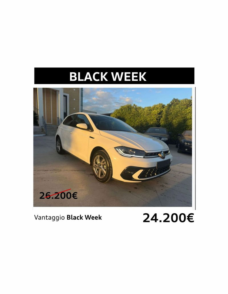 Volkswagen Polo 1.0 tsi R-Line 95cv nuova a Foggia