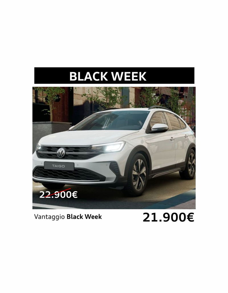 Volkswagen Taigo 1.0 tsi Edition 115cv nuova a Pratola Serra