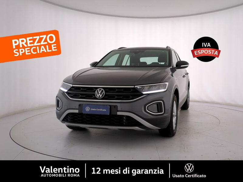 Volkswagen T-Roc 2.0 tdi Life 115cv del 2024 usata a Roma