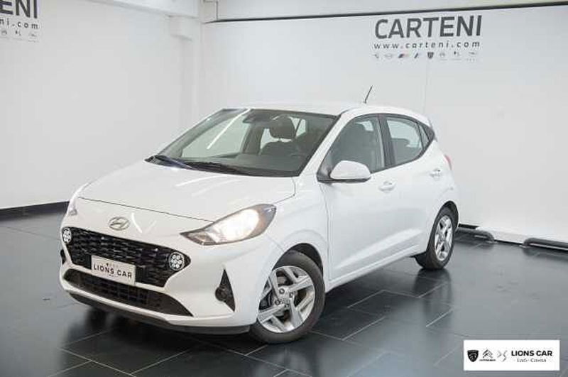 Hyundai i10 1.0 MPI Connectline del 2022 usata a Lodi