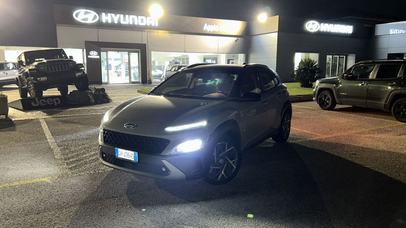 Hyundai Kona HEV 1.6 DCT XLine del 2022 usata a Paolisi