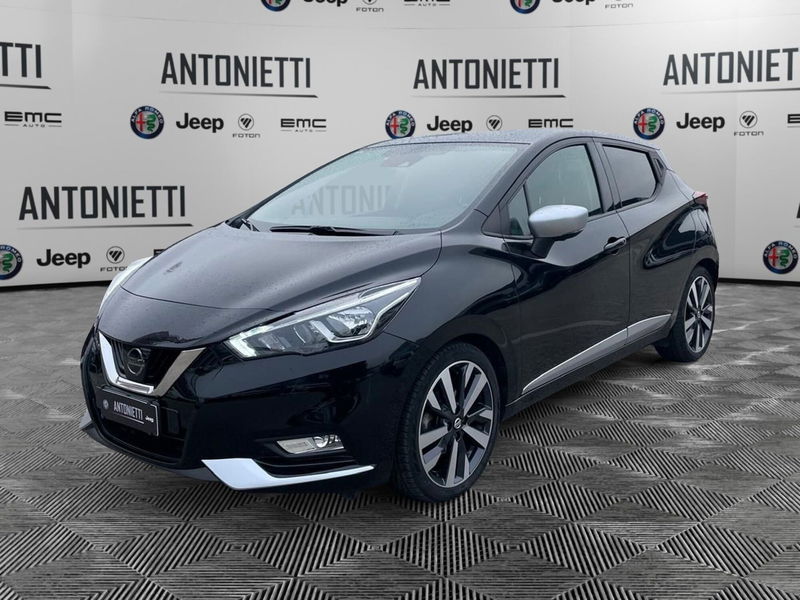 Nissan Micra 1.5 dCi 8V 5 porte Tekna del 2017 usata a Jesi