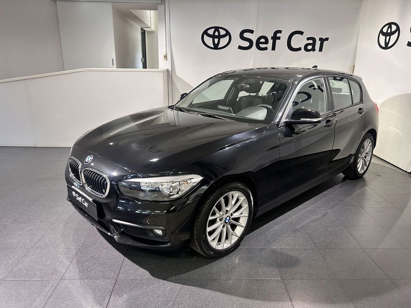 BMW Serie 1 5p. 118d 5p. Advantage del 2017 usata a Milano