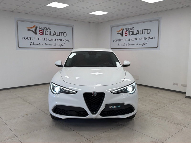 Alfa Romeo Stelvio Stelvio 2.2 Turbodiesel 190 CV AT8 Q4 Sprint del 2020 usata a Carini