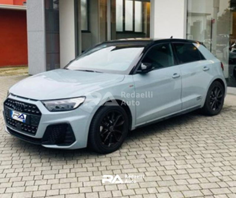 Audi A1 Sportback 35 TFSI S tronic Identity Black del 2024 usata a Casatenovo